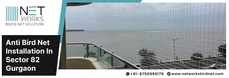 Anti Bird Net Installation in Sector 82 Gurgaon