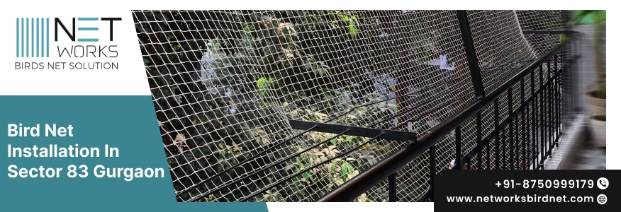 Bird Net Installation in Sector 83 Gurgaon