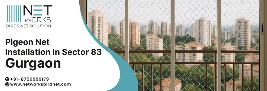 Pigeon Net Installation in Sector 83 Gurgaon